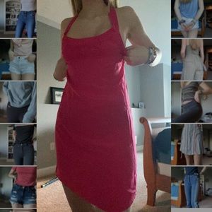 Banana Republic pink mini dress
